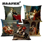 Декоративный чехол Neoclassicism для дивана с изображением Наполеона и масляной росписью, Римский Спартак, Жак Луис, Давид, искусственный чехол