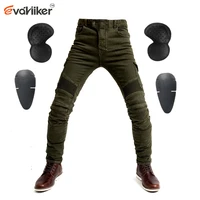 2021 new motorcycle pants men moto jeans protective gear riding touring motorbike trousers motocross pants 06 green moto pants