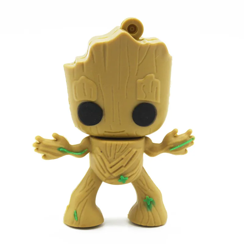 Usb флеш-накопитель 2,0 Marvel, супер герой, дерево, человек, Грут, флеш-накопитель 32 ГБ, 4 ГБ, 8 ГБ, 16 ГБ, 64 ГБ, флеш-память, переносной usb-накопитель, 128 ГБ, usb флешка в подарок