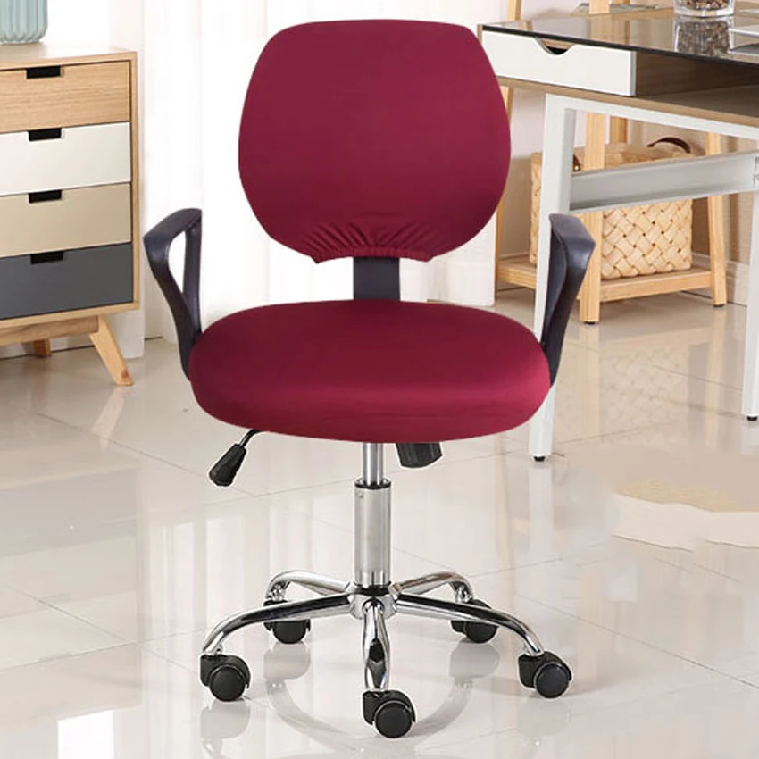Modern Spandex Computer Chair Cover Bar Stool Elastic Seat Home Slipcover Round Floral Printed | Дом и сад