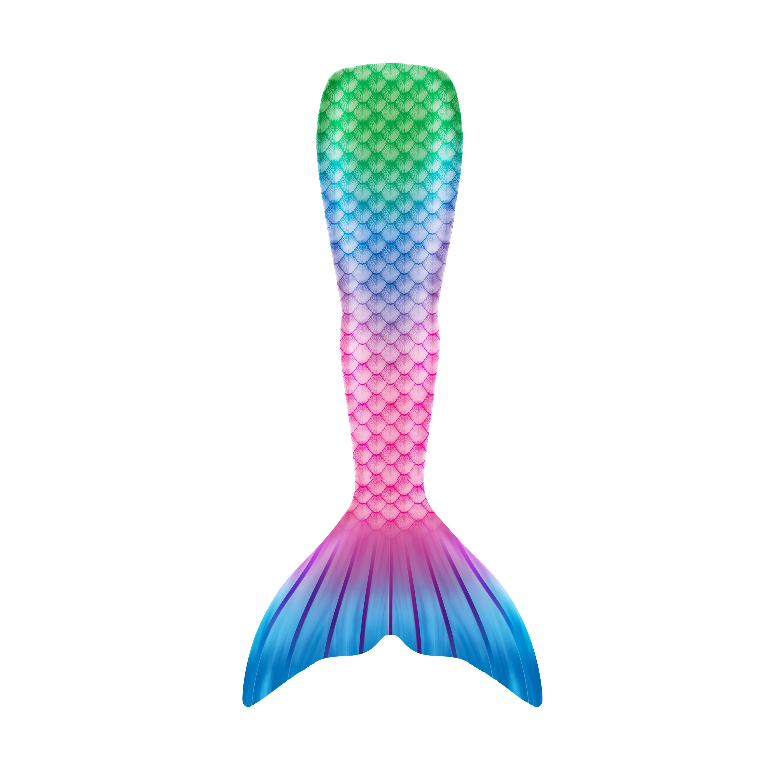 2020 NEW!Little Mermaid Tails Can Add Monofin Swimwear for Kids Adults summer Dress swimmable Suit Mermaid Costume