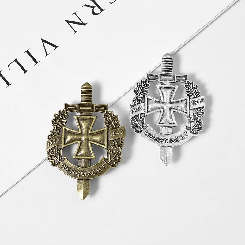 Креативная брошь немецкого бренда ВВС персонализированная вермахта с