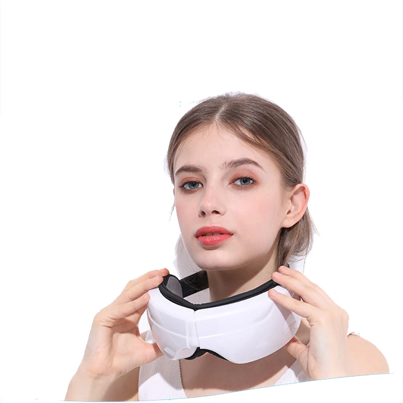 

Eye massage SPA Instrument Electric Air pressure Eyes massager Music Charge Wireless Vibration Magnetic heating massage device