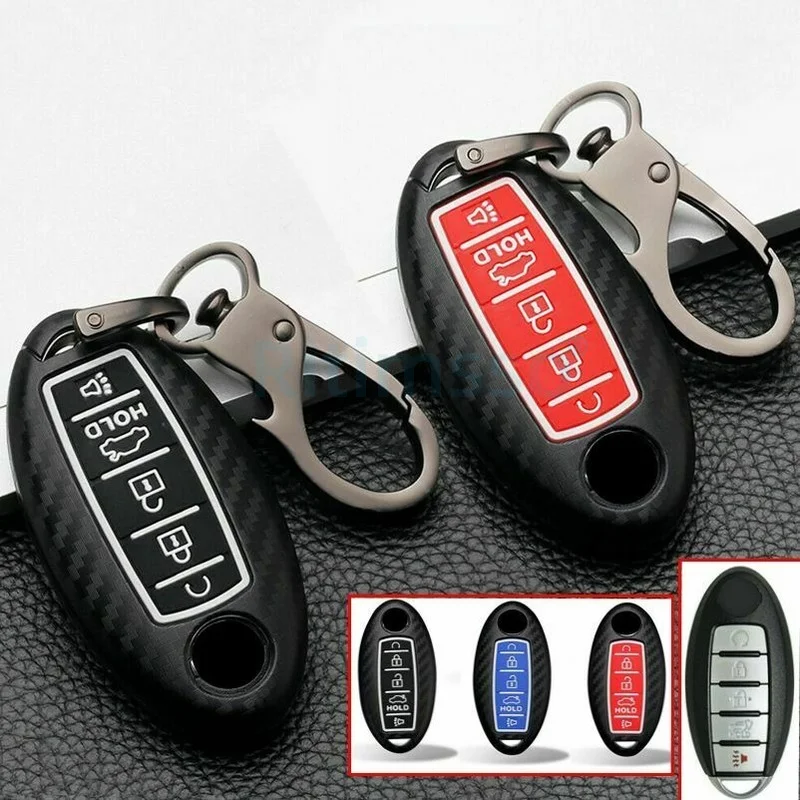 

Чехол для Nissan Rouge/Maxima/Altima/Sentra/Murano L518 из АБС-пластика и силикона с 5 кнопками