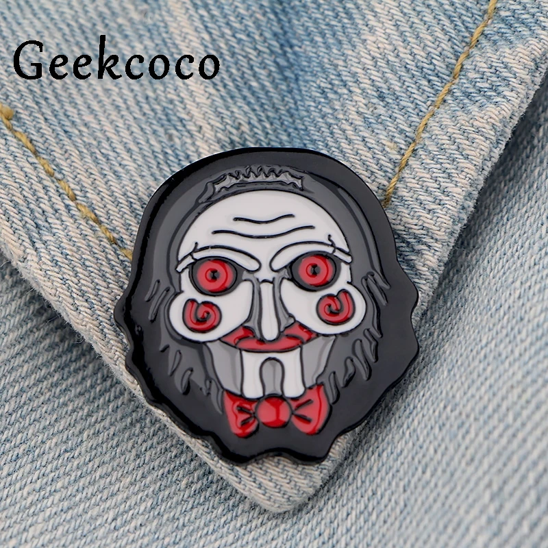 

Horror punk Hard Enamel Pin Medal Brooches Women Men Shirt Hat Clothes Backpack Decoration Badges Jewelry J0520
