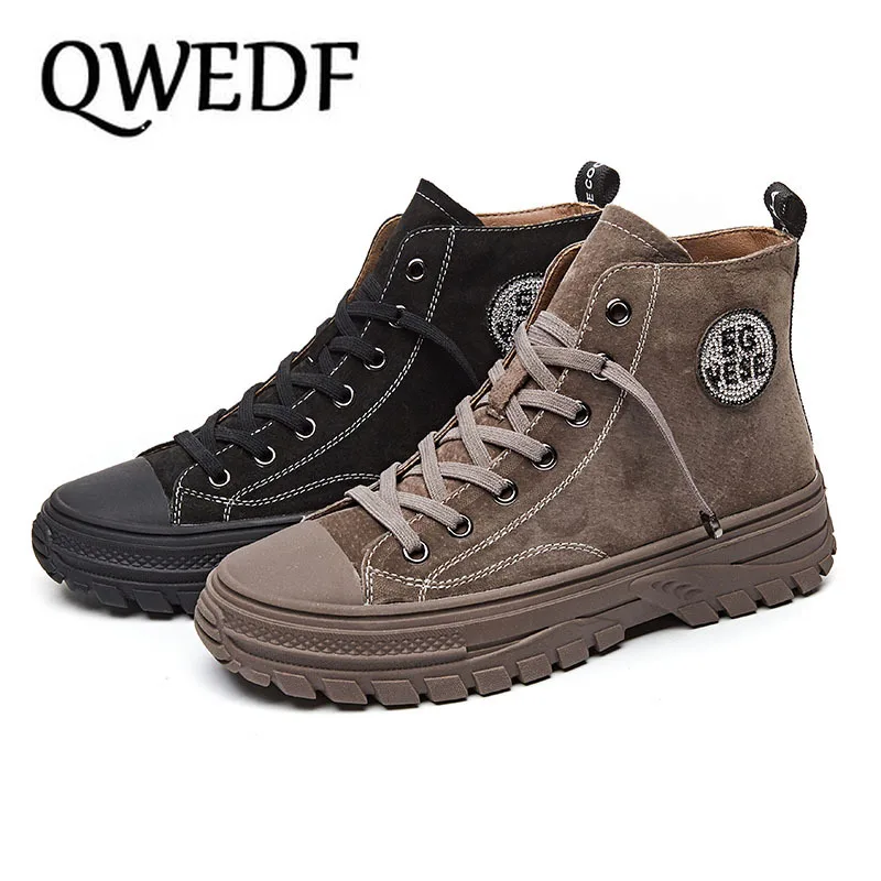 Женская Повседневная обувь из Вулканизированной Ткани однотонная парусиновая