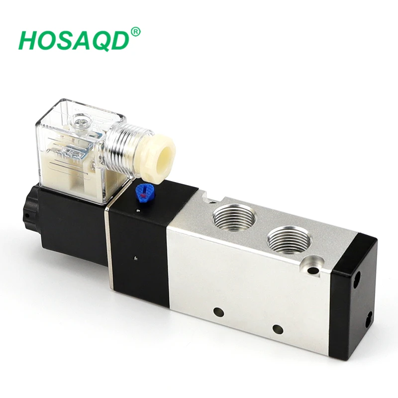 

2 Position 5 Port 2/5 Way12V 24V DC 110V 220V AC4v310-10 Solenoid Valves Air Gas Control Valve 3/8" BSP