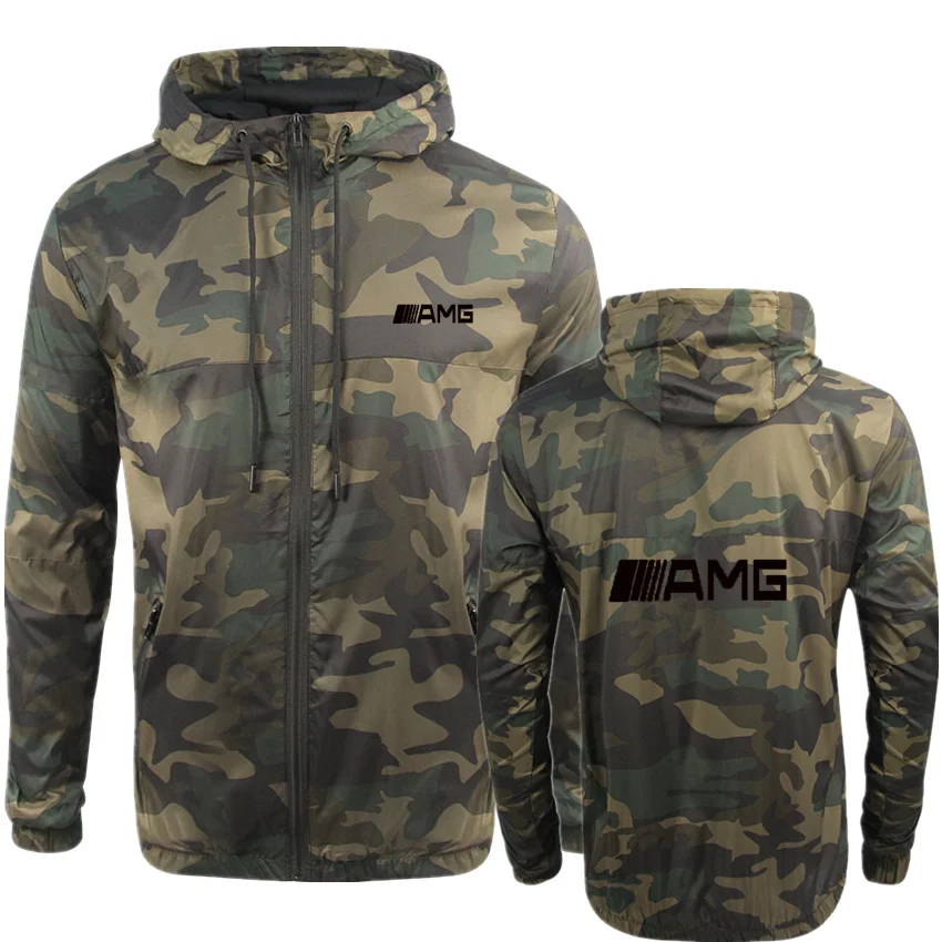 

2021 AMG Autumn Mens Military Camouflage Fleece Jacket Military Tactical Uniform Men Camouflage Various Styles Print Windbreaker