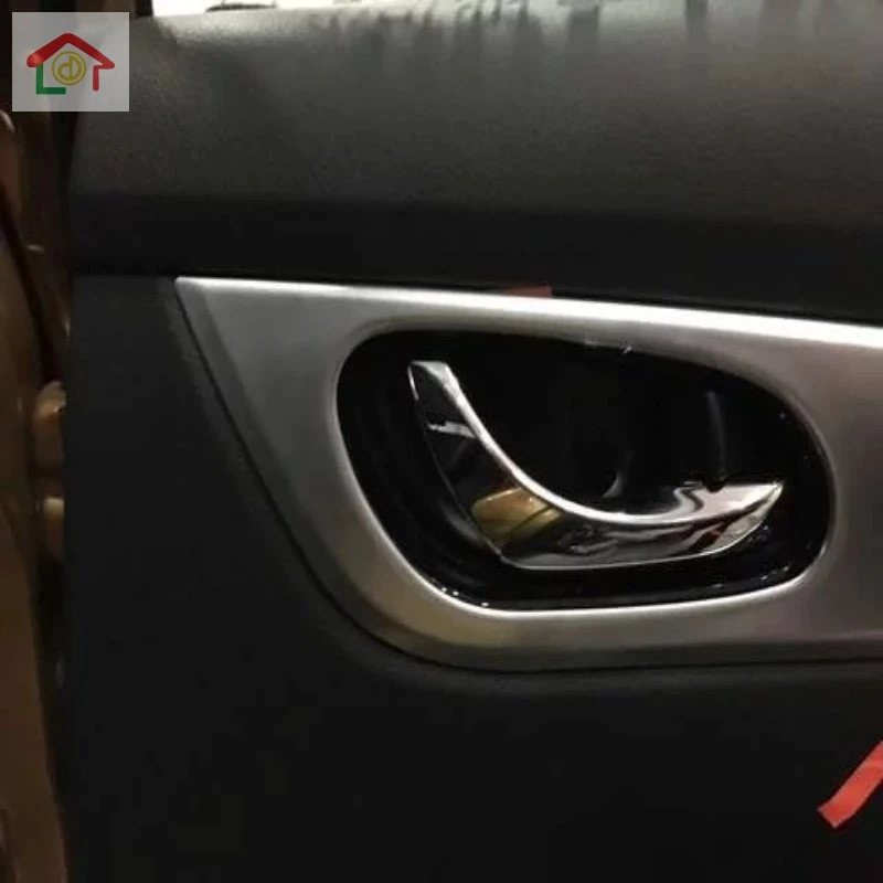 

ABS Inner Door Armrest Window Lift Button Cover Trim 4pcs/set For Nissan Qashqai J11 2014 2015 2016 2017 2018 LEFT-HAND DRIVE