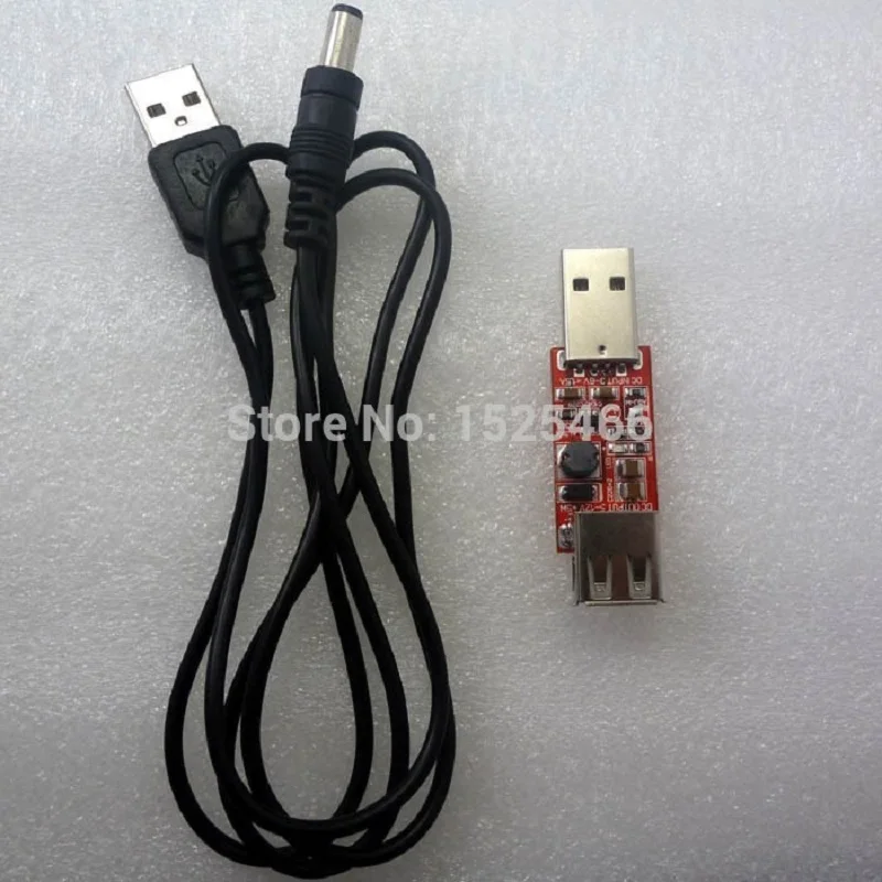 Повышающий Модуль USB постоянного тока от 5 в до 12 В для маршрутизатора Wi-Fi