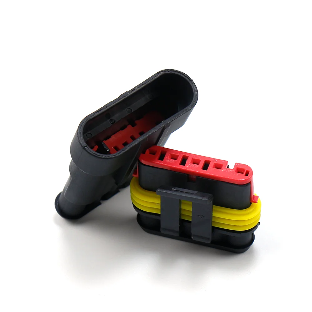 Автомобиль Лодка Мотоцикл E-велосипед 5-контактный водонепроницаемый разъем