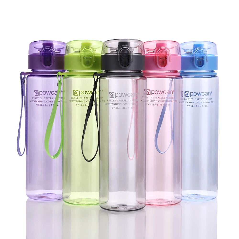 HOT Water Bottle 800ml 1000ml Plastic Direct Drinking School Bottles Shaker Gourde En Plastique Sport | Дом и сад