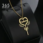 Именное ожерелье с именем на заказ, ожерелье с именной табличкой на заказ, ожерелье из нержавеющей стали, новый модный стиль, персонализированные ювелирные изделия, подарок для девушки вечерние