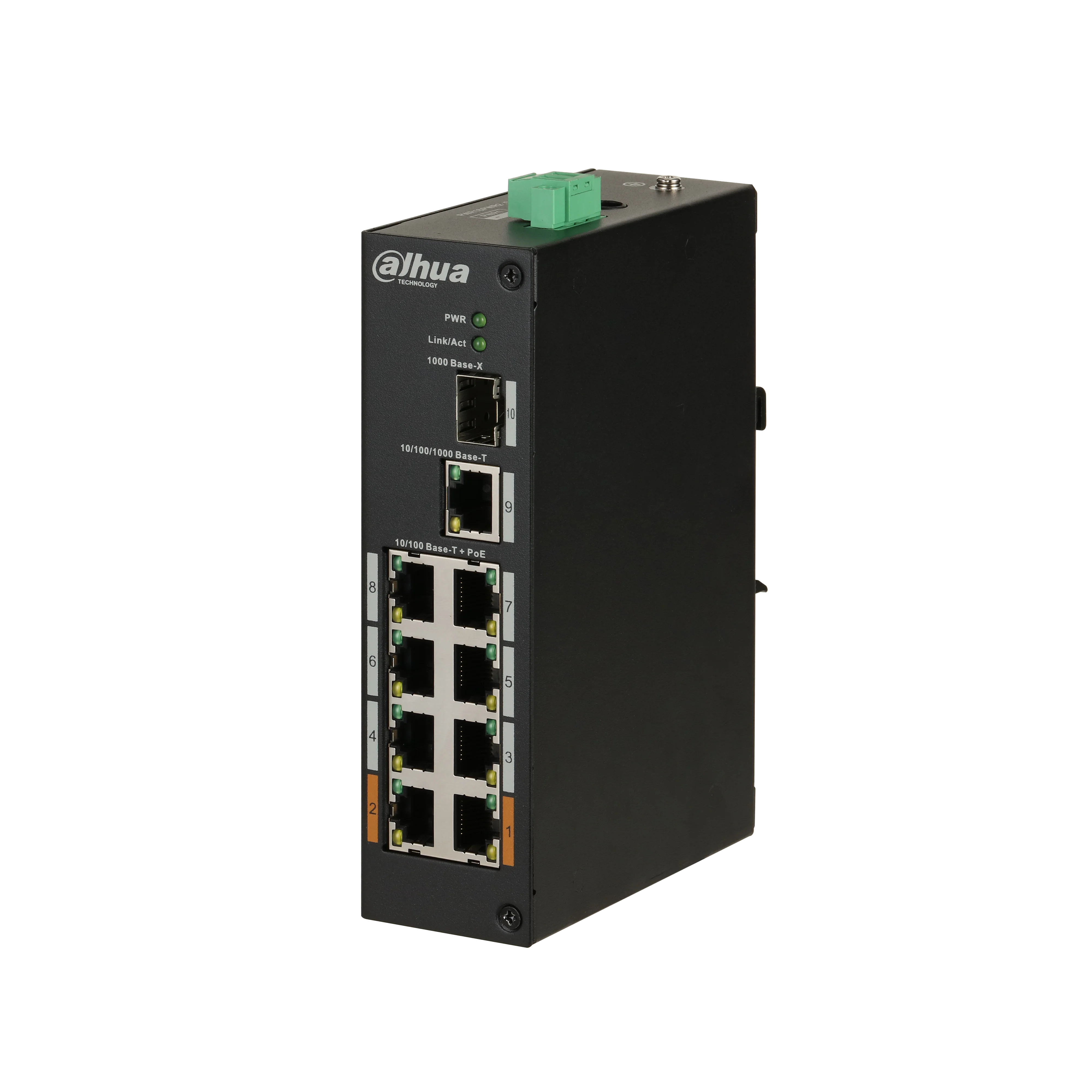 Переключатель Dahua с питанием от сети Ethernet 8 портов переключатель по