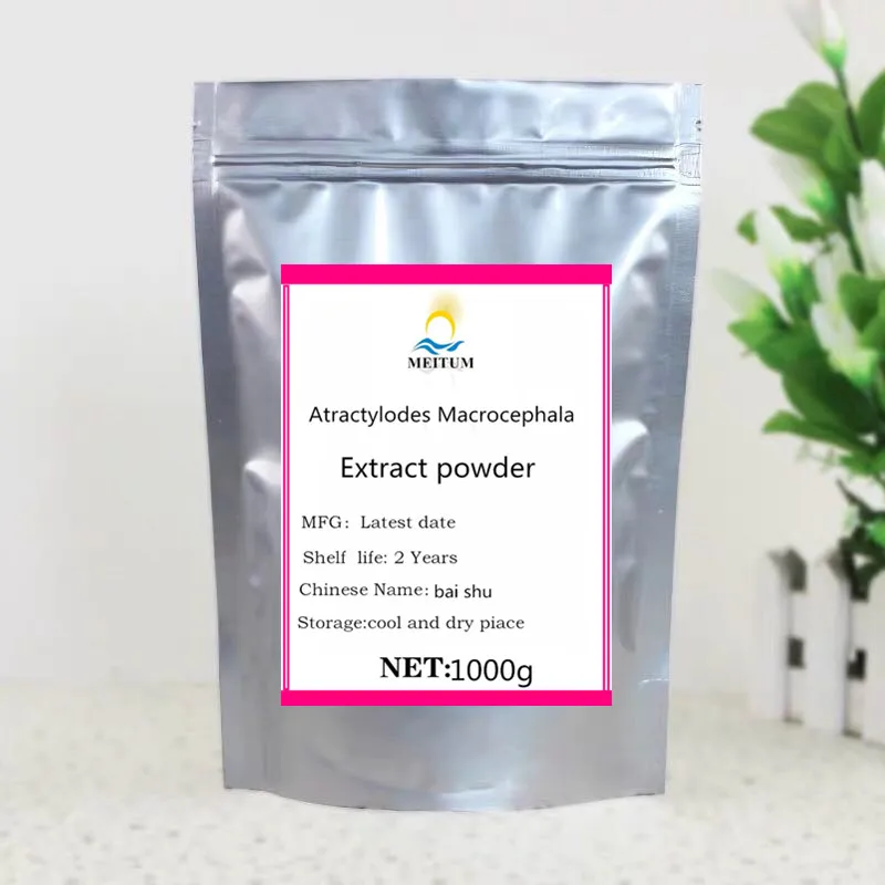 Высококачественный порошок экстракта атрактилода макроцефала 100 г 1000 может