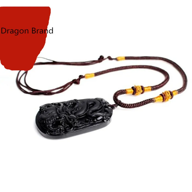 Лидер продаж подвеска-Талисман из натурального высококачественного обсидиана с