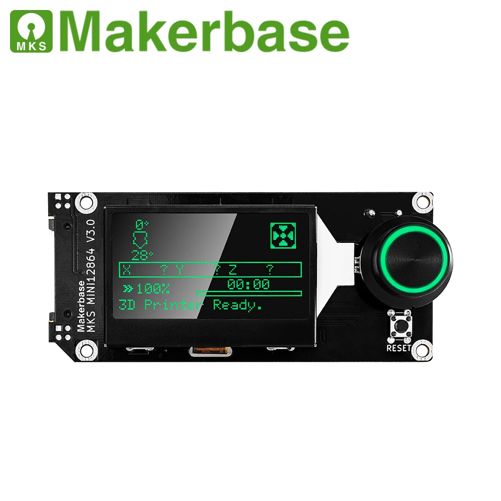 Makerbase MKS MINI12864 V3 вставка SD-карты боковой ЖК-дисплей смарт-экран Запчасти для
