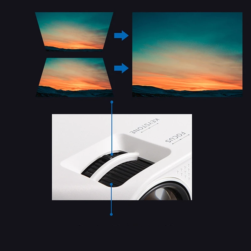 

720P Home TV Projector Without Sn ligent WiFi Mobile Phone with Sn HD Business Office Projector Support 1080P / 4K