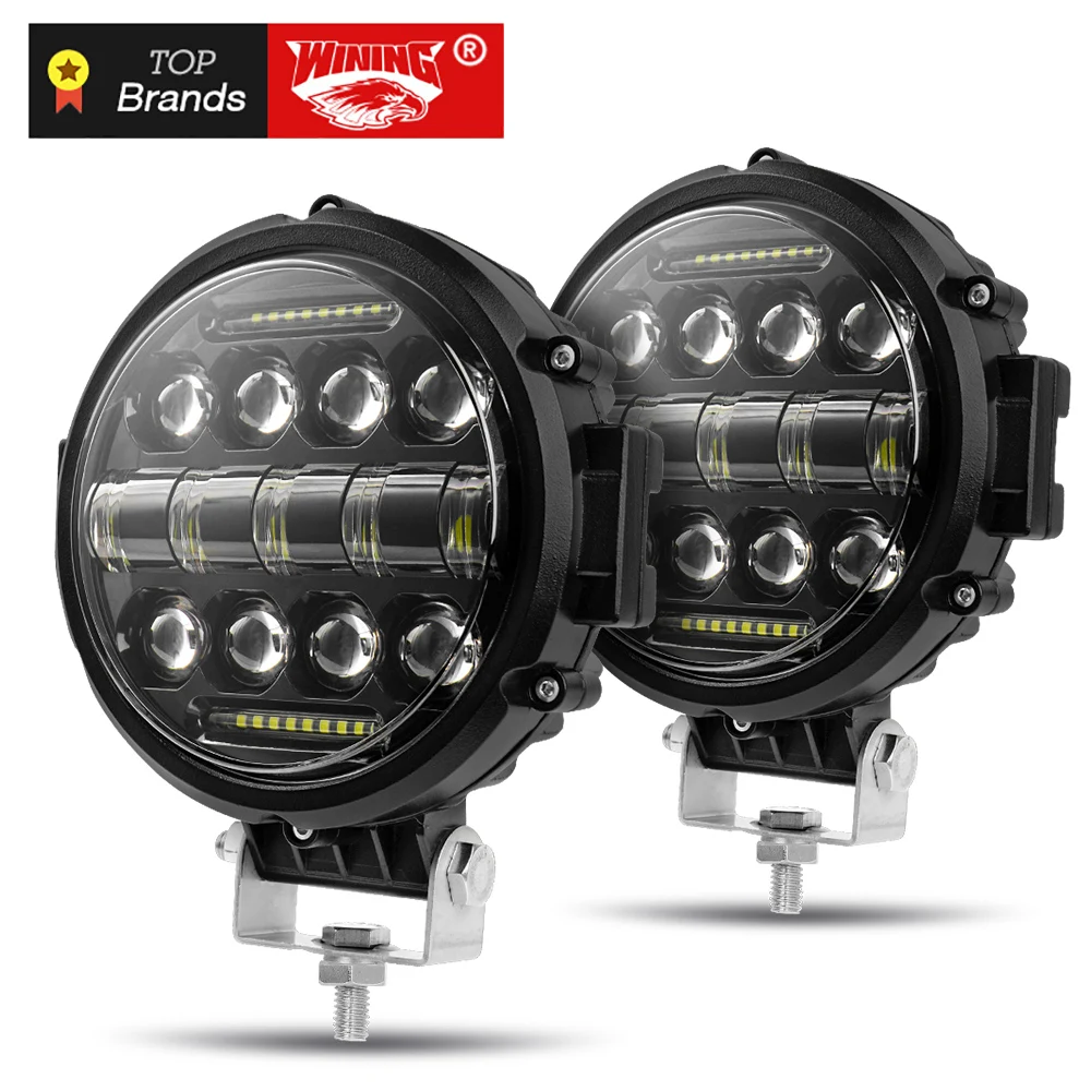 36 Вт круглый 12 В светодиодный светильник для вождения 4x4 внедорожный Грузовик