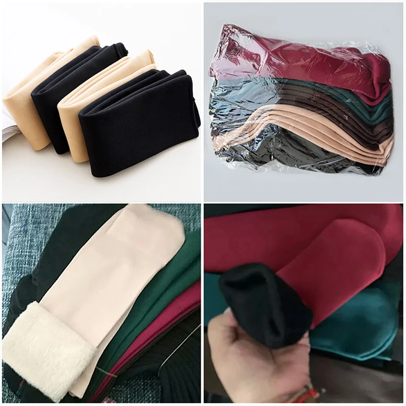 10 Pairs Women Men Winter Thermal Socks Thick Warm Soft Cashmere Wool Snow Sock Black Khaki Velvet Boots Floor Happy Funny Socks
