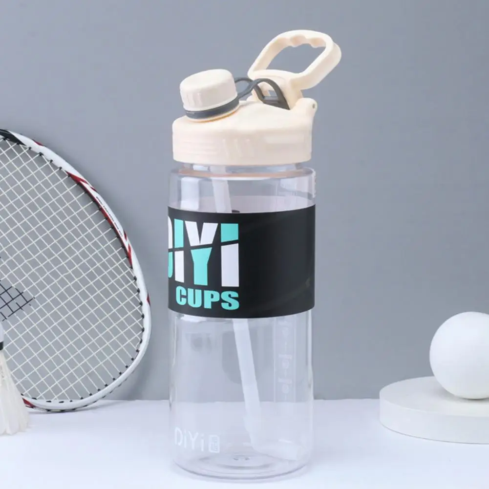 

2021 Sport Drinking Water Bottle With Straw BPA Free 1700ML Plastic Water Drinking Bottle For Camping Ourdoor Cycling Fitness