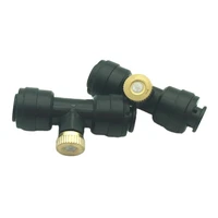 20 pcs 14low pressure brass nozzle with slip lok quick connect 1024 plastic misting nozzle fittings