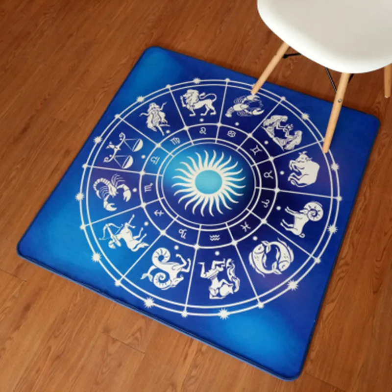 

Creativity Constellation Round Carpets For Living Room Rugs Modern Style Bedroom Computer Hallway Mat/Rug Carpet Chair Cushion