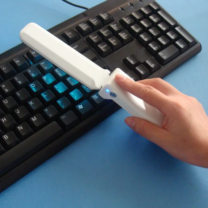 

High Portable UV Sanitizer Light Hand-held Folding Home Office Travel Disinfection Lamp DOG88