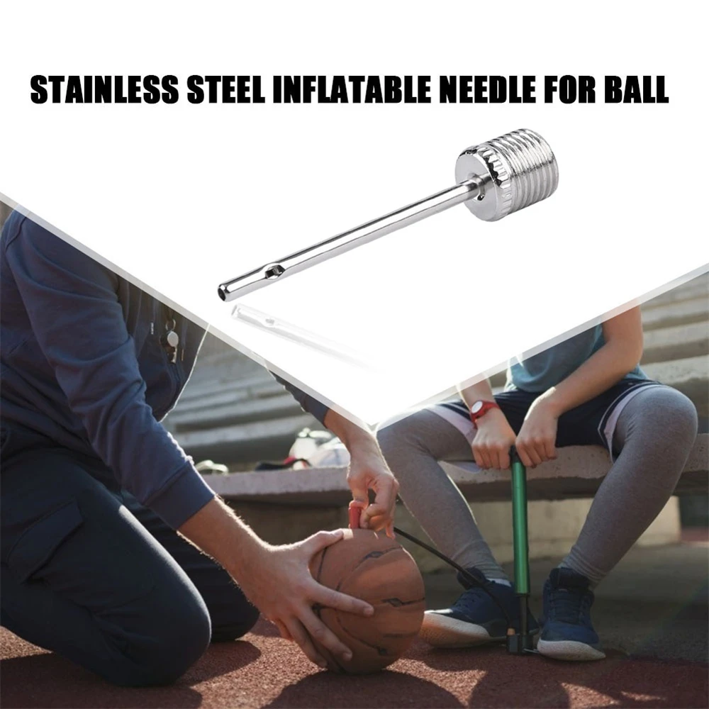 

Stainless Steel Sport Ball Inflatable Pump Needle for Bicycle Basketball Soccer Balls Footballs Airpump