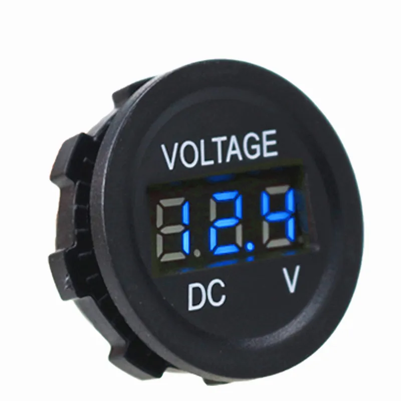 1 шт. цифровой вольтметр Амперметр для автомобиля мотоцикла постоянного тока 5в