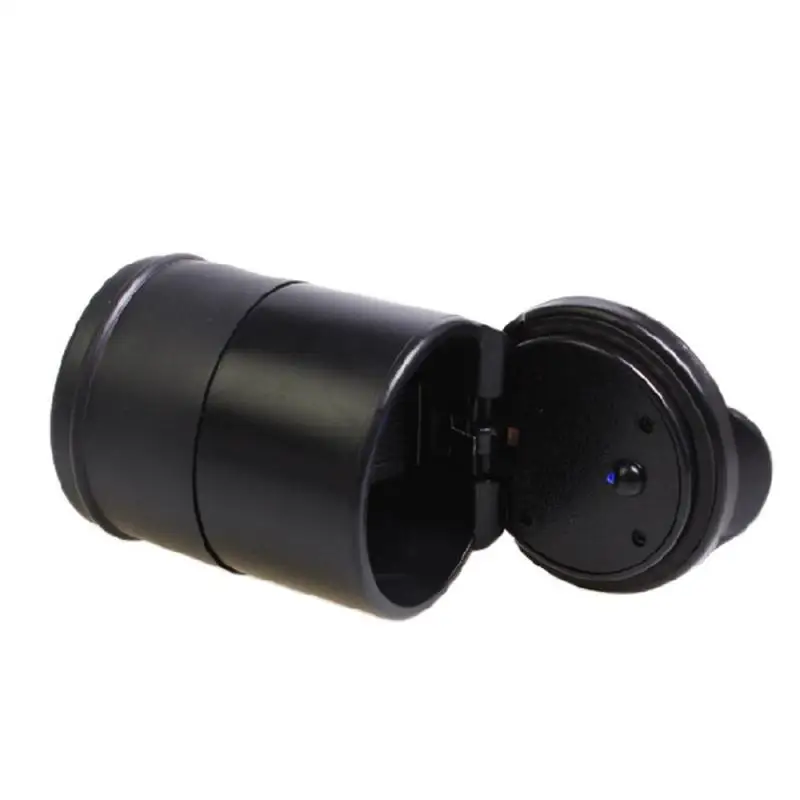 

1 Pcs Car LED Ashtray Garbage Coin Storage Cup Container Cigar Ash Tray Car Styling Auto Ashtray Car Interior Accessories
