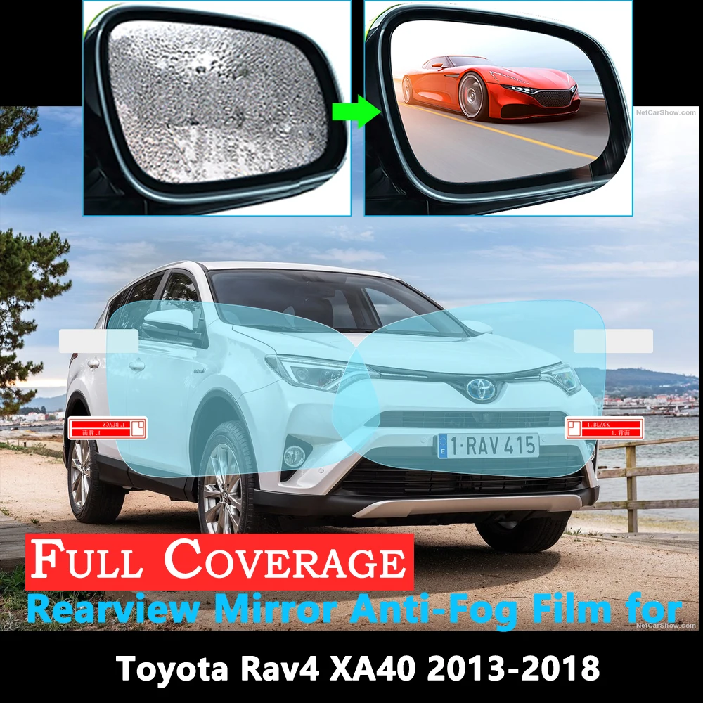 Полное покрытие Защитная пленка для Toyota Rav4 XA40 RAV 4 40 2013~ Автомобильное зеркало заднего вида непромокаемые противотуманные аксессуары