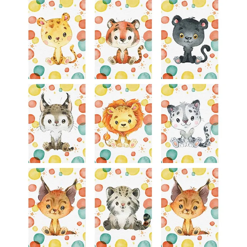 

Diamond Painting 5D Diamonds DIY Animal Cross Stitch Full Square Round Drill Embroidery Colorful Handmade Home Room Wall Decor