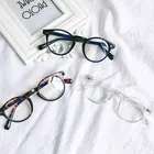Оправа для очков женская для компьютера, круглые аксессуары для близорукости, с защитой от сисветильник, модные брендовые дизайнерские прозрачные очки