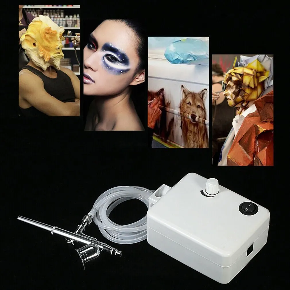 

T100K-1 Mini Portable Air Pump Profession Beauty Air Pump 100V-250V Beauty Makeup Special Air Pump Beauty Tool