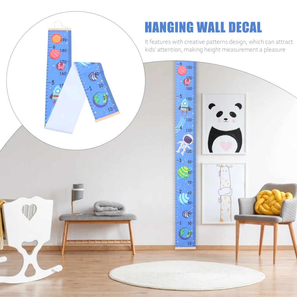 

1Pc Cartoon Height Record Ruler Height Measuring Tools Hanging Pendant for Kids