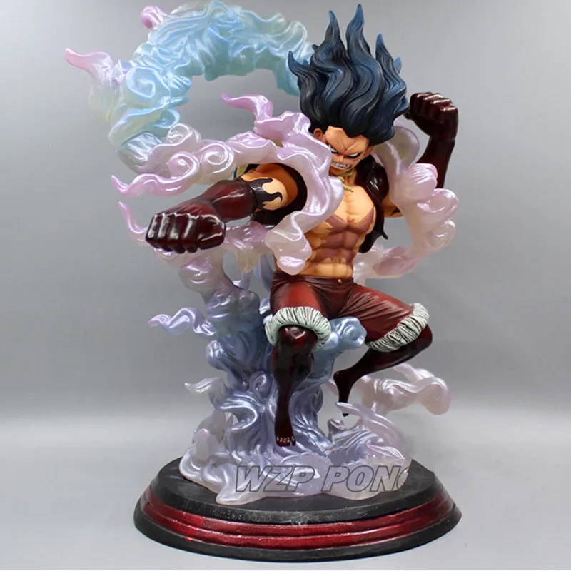 One Piece Monkey D Luffy Gear 4 змея форма битвы статуя ПВХ стоящая позиция Луффи экшн фигурка
