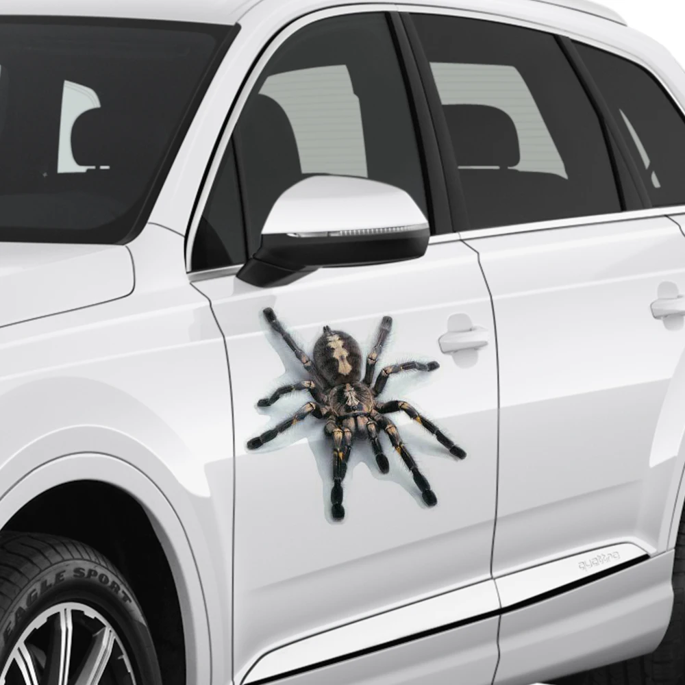 3D наклейки с животными на стену паук ящерица Скорпион виниловая Автомобильная