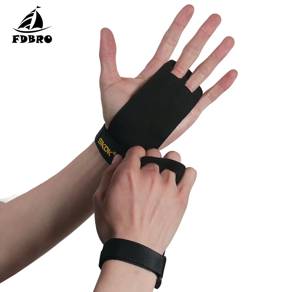 FDBRO 2020 1 пара ручных перчаток для тренировок защита ладоней и гимнастики перчатки