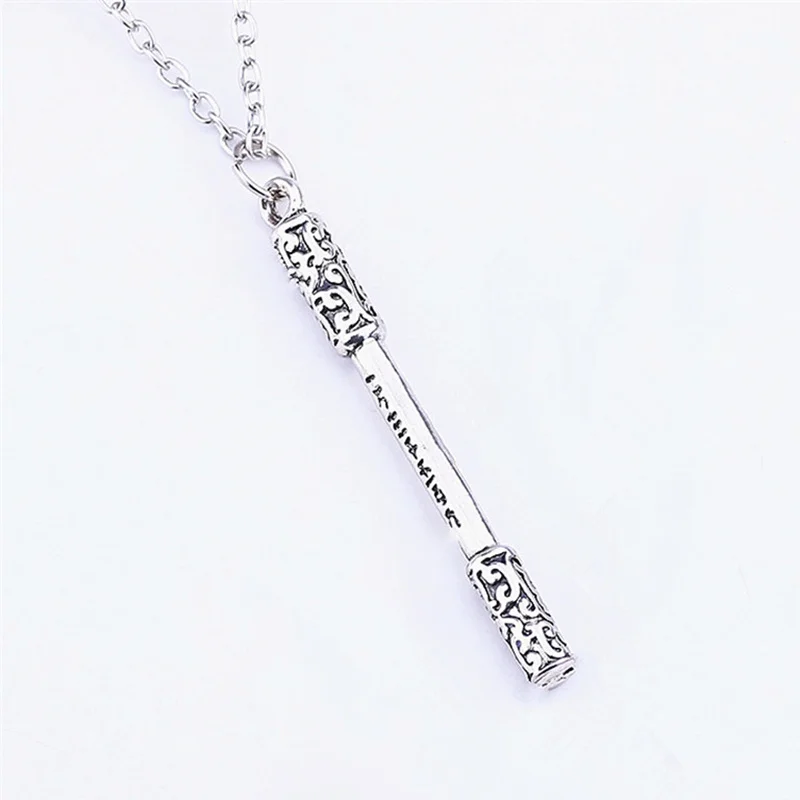 Личность Король обезьян Бар Подвески для мужчин металлическая палка Ожерелья