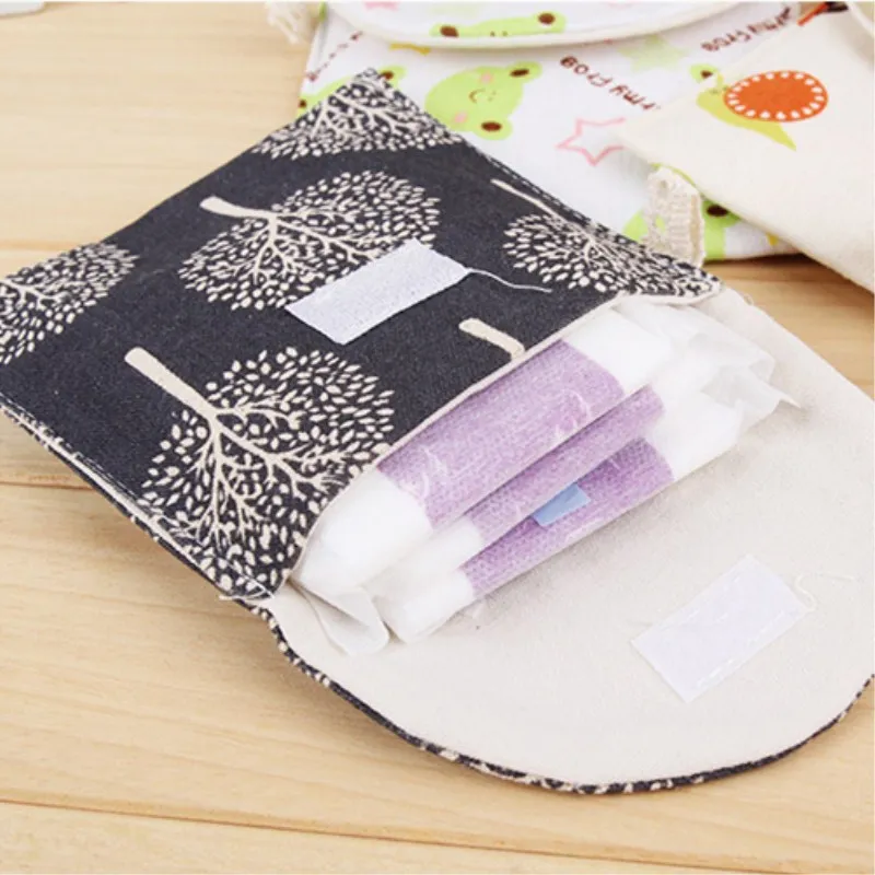 1 шт. многоразовые прокладки для менструальной ткани сумка гигиенических