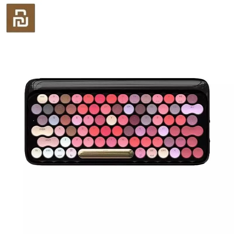 Беспроводная механическая клавиатура Lofree с Bluetooth Очаровательная цветная игровая