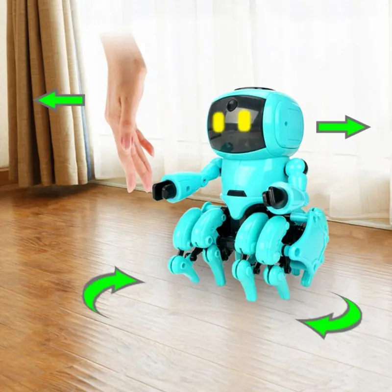 Intelligent Induction Robot DIY Electric Follow Robots with Sensor Gesture Avoid Obstacles Kids Educational Toys | Игрушки и хобби