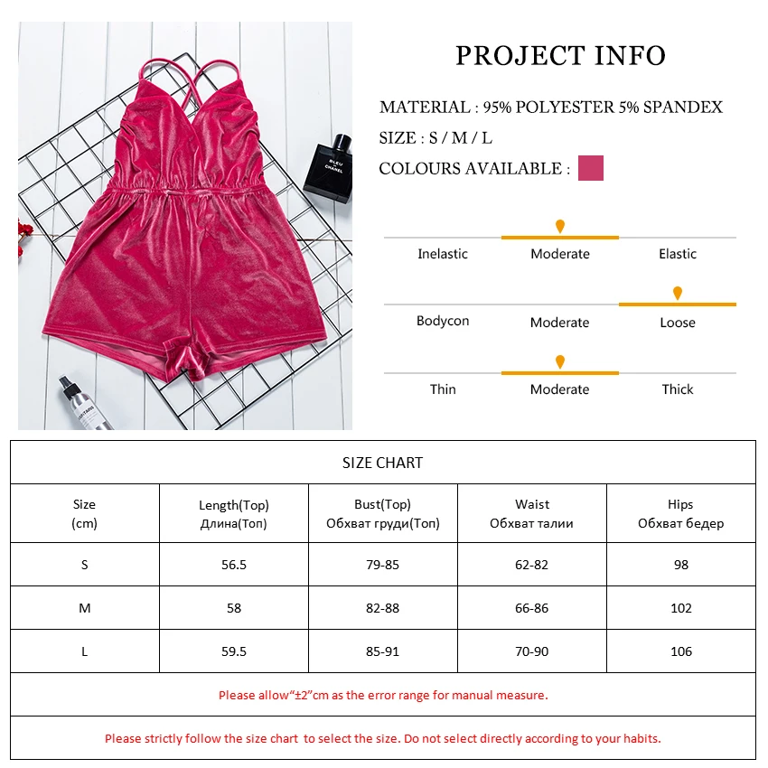 Suphis Backless Cross Spaghetti Strap Playsuits Rompers Women Sexy Bodysuits Pink Velvet Summer Jumpsuits Ladies 2020 |