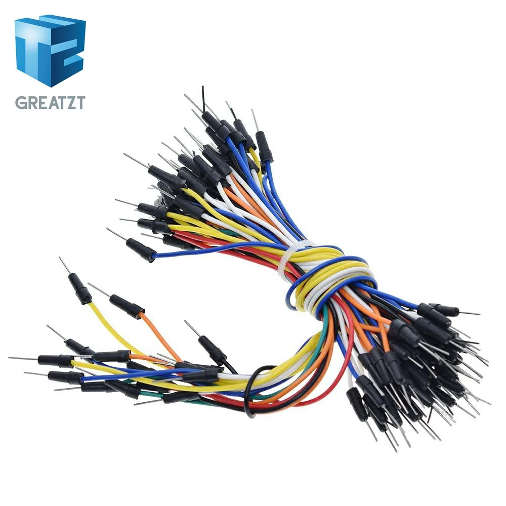 GREATZT 65 шт. прыжок провода кабель мужчин и мужчин Перемычка провода для Arduino Макет