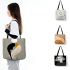 Модные Современные женские ручные сумки в арт-стиле, женская сумка 2022, Повседневная Сумка-тоут, сумки на плечо, уличные дорожные пляжные сумки