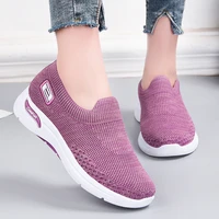 shoes women spring new womens shoes casual walking shoes socks shoes soft sole mother shoes fashion sports shoes women