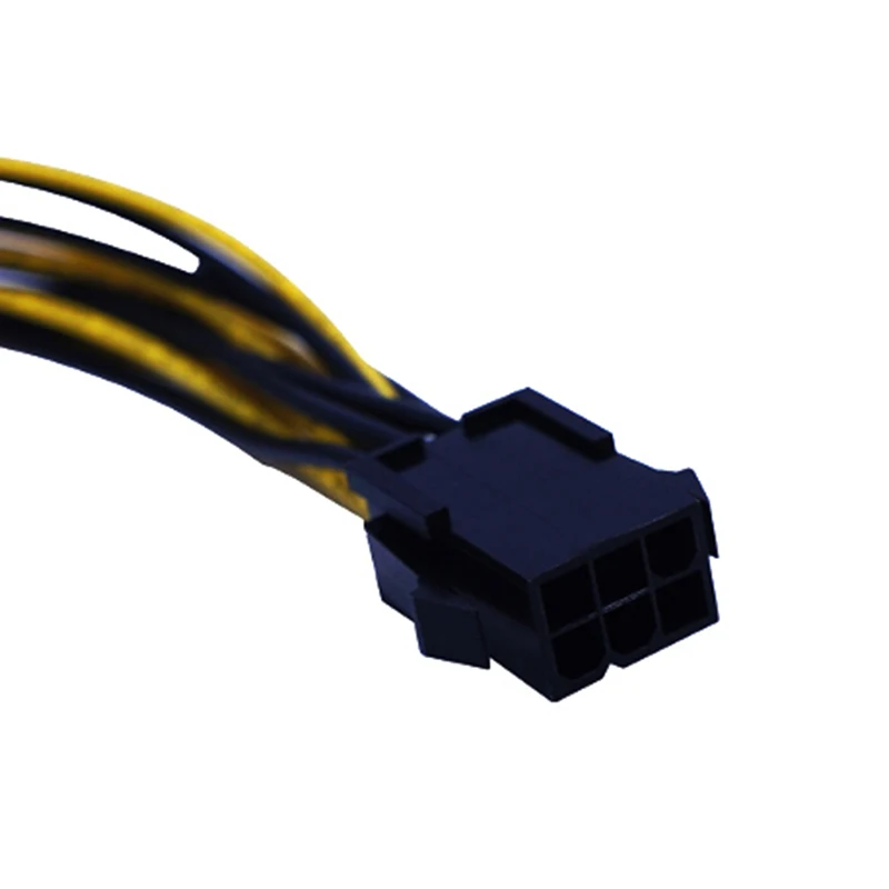 1 шт. кабели 22 см CPU 6Pin Female To 8Pin Male Graphics Video Card Dual PCI E PCIe кабель конвертер