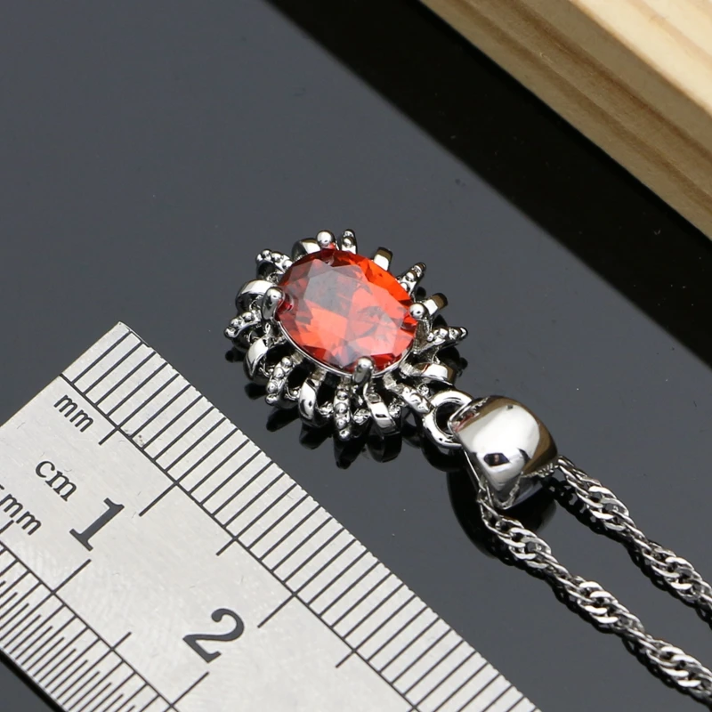 2020 925 серебряные Свадебные Ювелирные наборы для женщин драгоценных камней