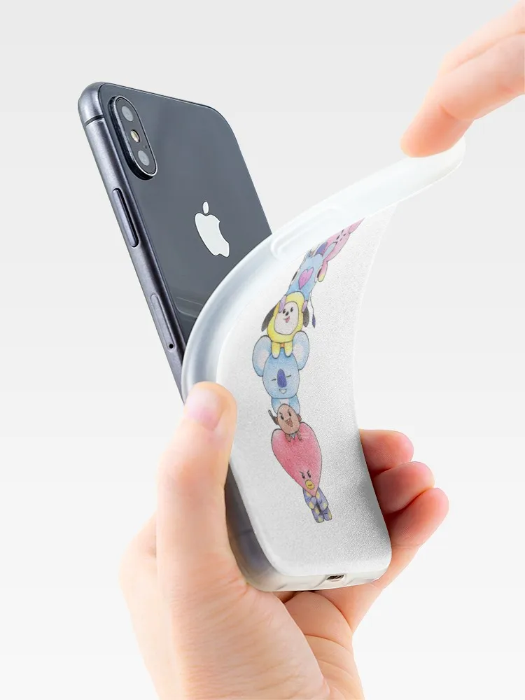 B для iphone 11 X XS Max XR милый кот Том чехол 8 7 6 6S Plus Мягкий силиконовый прозрачный |